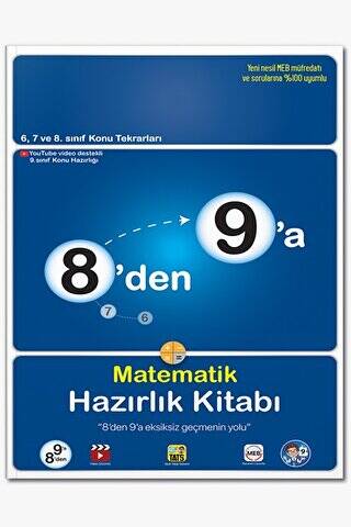 8`den 9`a Matematik Hazırlık Kitabı - 1