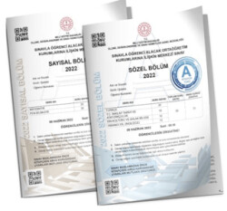 8. Sınıf AV LGS Tıpkı Basım 2022 Çıkmış Soru Denemesi SAY-SÖZ - 1