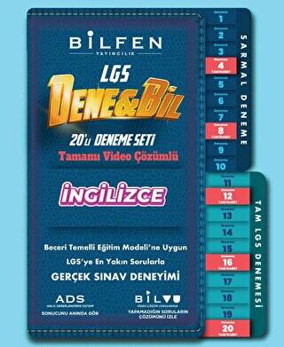 8.Sınıf Denebil İngilizce 14`lü Deneme Seti - 1