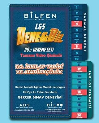 8.Sınıf Denebil T.C İnkılap Tarihi ve Atatürkçülük 14`lü Deneme Seti - 1