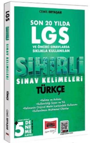 8.Sınıf LGS Türkçe Son 20 Yılda Sıklıkla Kullanılan Sihirli Sınav Kelimeleri - 1