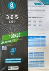 8.Sınıf Türkçe 48 Yaprak Test - 1