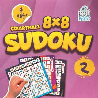 8x8 Çıkartmalı Sudoku 2 - 1