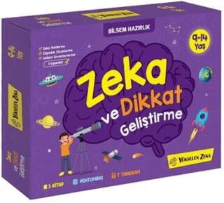 9-14 Yaş Zeka ve Dikkat Geliştirme Seti Zeka Testleri, Okul ve Sınav Başarısı, Düşünme Becerileri, Problem Çözme - 1