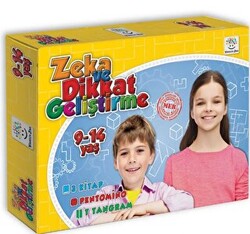 9-14 Yaş Zeka ve Dikkat Geliştirme Seti Zeka Testleri, Okul ve Sınav Başarısı, Düşünme Becerileri, Problem Çözme - Yükselen Zeka Yayınları