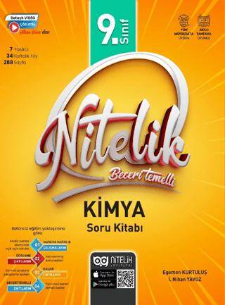 9. Sınıf Beceri Temelli Kimya Soru Kitabı - 1