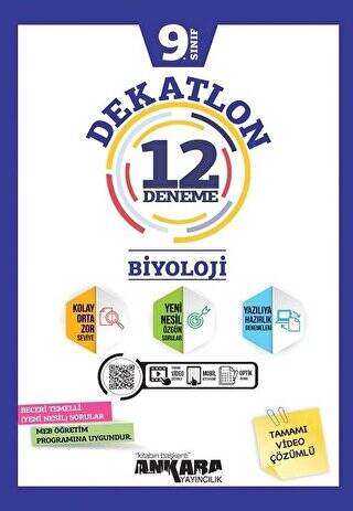 9. Sınıf Biyoloji Dekatlon 12 Deneme - 1