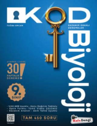 9. Sınıf Biyoloji KOD 30 Deneme - 1