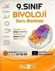 9. Sınıf Biyoloji Soru Bankası Video Çözümlü - 1