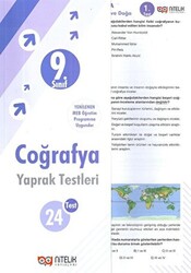 9. Sınıf Coğrafya Çek Kopart Yaprak Test - 1