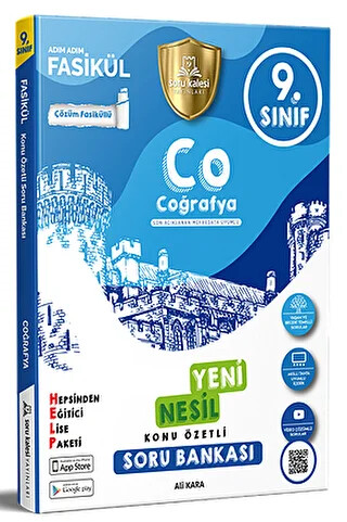 9. Sınıf Coğrafya Konu Özetli Soru Bankası - 1