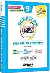 9. Sınıf Dekatlon Edebiyat Konu Özetli Soru Bankası - 1