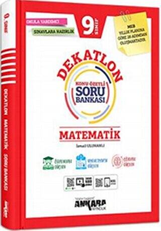 9. Sınıf Dekatlon Matematik Konu Özetli Soru Bankası - 1