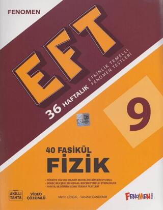 9. Sınıf Fizik Etkinlik Temelli Fenomen Testleri 40 Fasikül - 1
