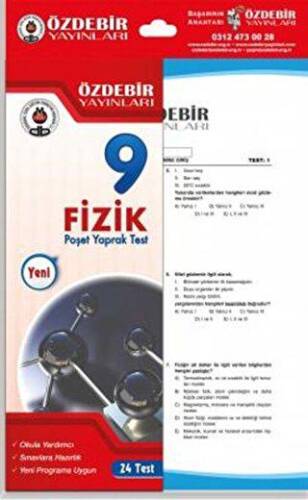 9. Sınıf Fizik Yaprak Test - 1