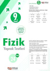 9. Sınıf Fizik Yaprak Test - 1