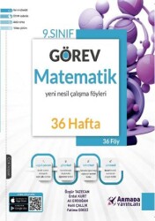 9. Sınıf Görev Matematik Çalışma Foyları 36 Hafta - 1