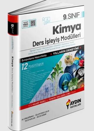 9. Sınıf Kimya Ders İşleyiş Modülleri - 1