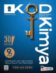 9. Sınıf Kimya KOD 30 Deneme - 1