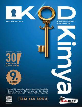 9. Sınıf Kimya KOD 30 Deneme - 1
