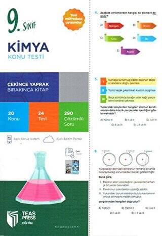 9. Sınıf Kimya Konu Testi - 1