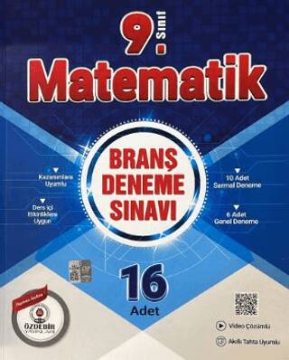 9. Sınıf Matematik Branş Deneme Sınavı - 1