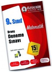 9. Sınıf Matematik Branş Deneme Sınavı - 1