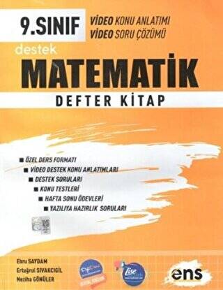 9. Sınıf Matematik Defter Kitap - 1