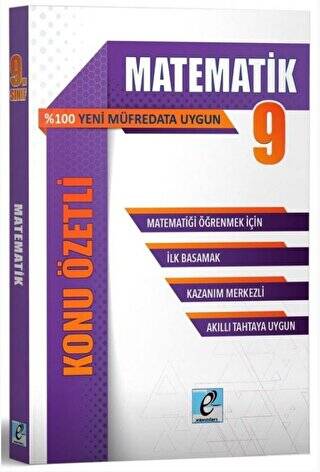 9. Sınıf Matematik Konu Özetli Soru Bankası - 1