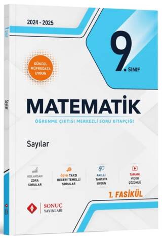 9. Sınıf Matematik Sayılar Soru Kitapçığı - 1