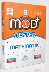9. Sınıf Mod Matematik Defter - Paraf Yayınları