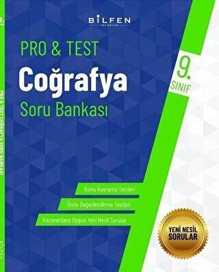 9. Sınıf Pro Test Coğrafya Soru Bankası - 1