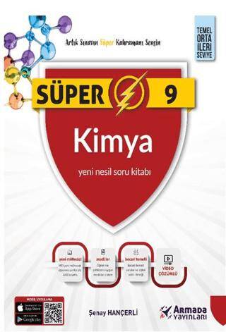 9. Sınıf Süper Kimya Yeni Nesil Soru Kitabı - 1
