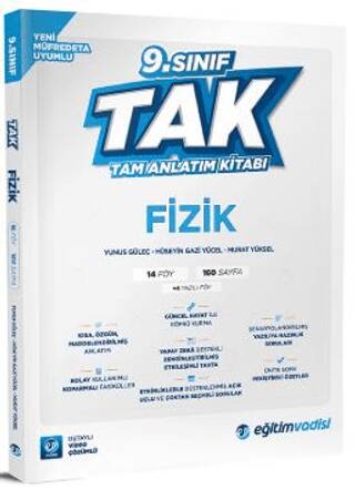 9. Sınıf Tam Anlatım Kitabı Fizik - 1