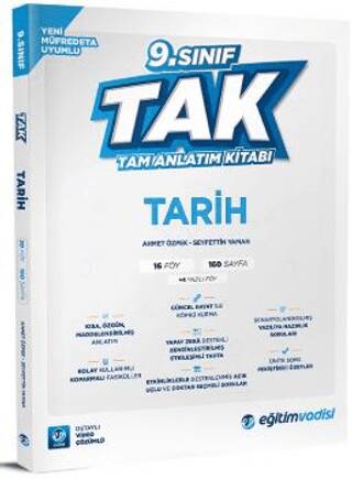 9. Sınıf Tam Anlatım Kitabı Tarih - 1