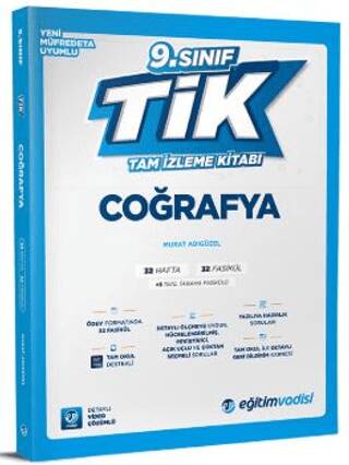 9. Sınıf Tam İzleme Kitabı Coğrafya - 1