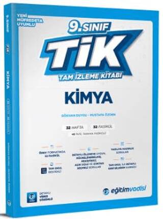 9. Sınıf Tam İzleme Kitabı Kimya - 1