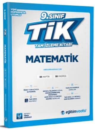 9. Sınıf Tam İzleme Kitabı Matematik - 1