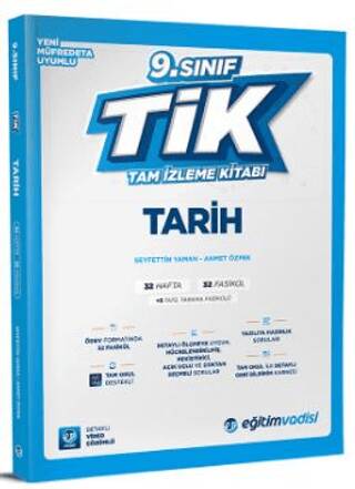 9. Sınıf Tam İzleme Kitabı Tarih - 1