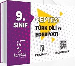9. Sınıf Türk Dili ve Edebiyatı Cep Test - 1