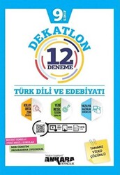 9. Sınıf Türk Dili ve Edebiyatı Dekatlon 12 Deneme - 1