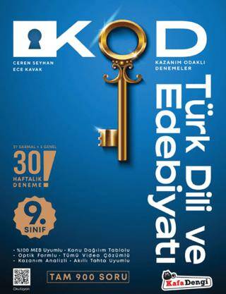 9. Sınıf Türk Dili ve Edebiyatı KOD 30 Deneme - 1