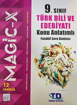 9. Sınıf Türk Dili ve Edebiyatı Konu Anlatımlı Fasikül Soru Bankası - 1