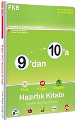 9`dan 10`a Fizik Kimya Biyoloji Hazırlık Kitabı - 1