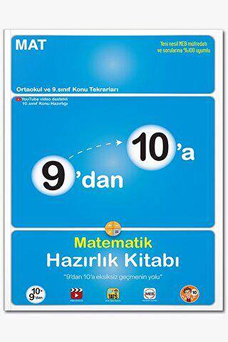 9`dan 10`a Matematik Hazırlık Kitabı - 1