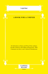 A Book for a Corner - Capitol Books