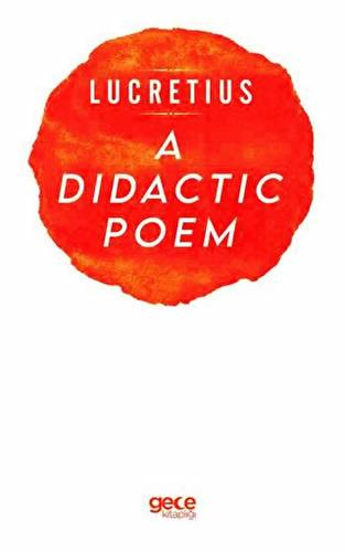 A Didactic Poem - 1