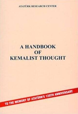 A Handbook Of Kemalist Thought - 1