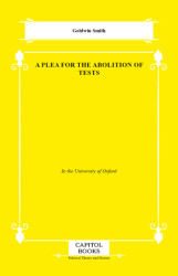 A Plea for the Abolition of Tests - Capitol Books