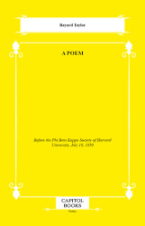 A Poem - Capitol Books